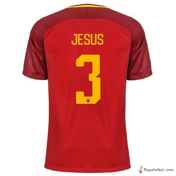 Camiseta As Roma Replica Primera Ropa Jesus 2017/18